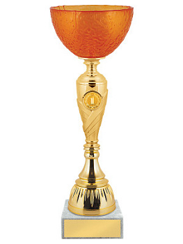 Кубок со стеклянной чашей - KM2579-Z